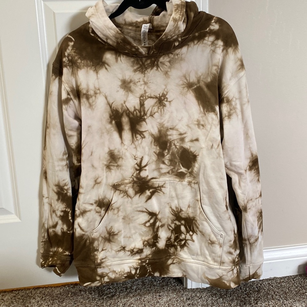 Lululemon Tie Dye Hooded Sweatshirt